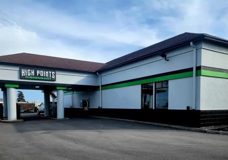 High Points Dispensary drive-thru