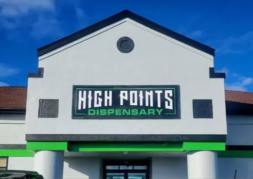 High Points Dispensary storefront