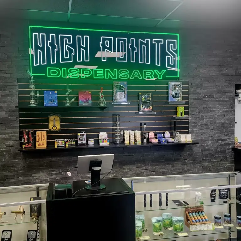High Points Dispensary checkout